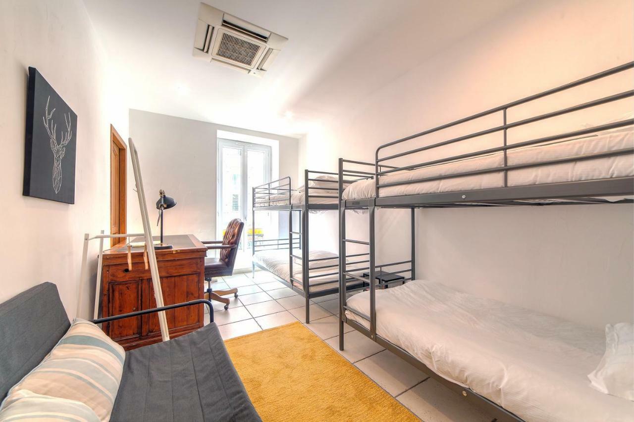 Lovely Large Familial Apartment In Central Nice, Ten Minutes Walk To The Beach! Exterior foto